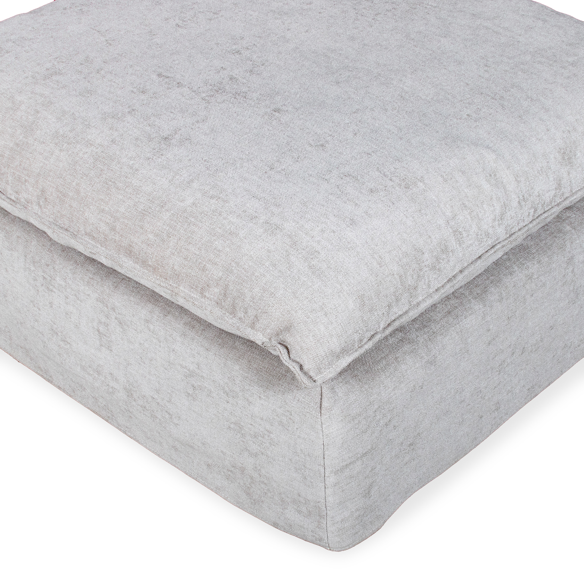 809137 OTTOMAN 2792 FABRIC C1008 LIGHT GREY 11011051 (2)