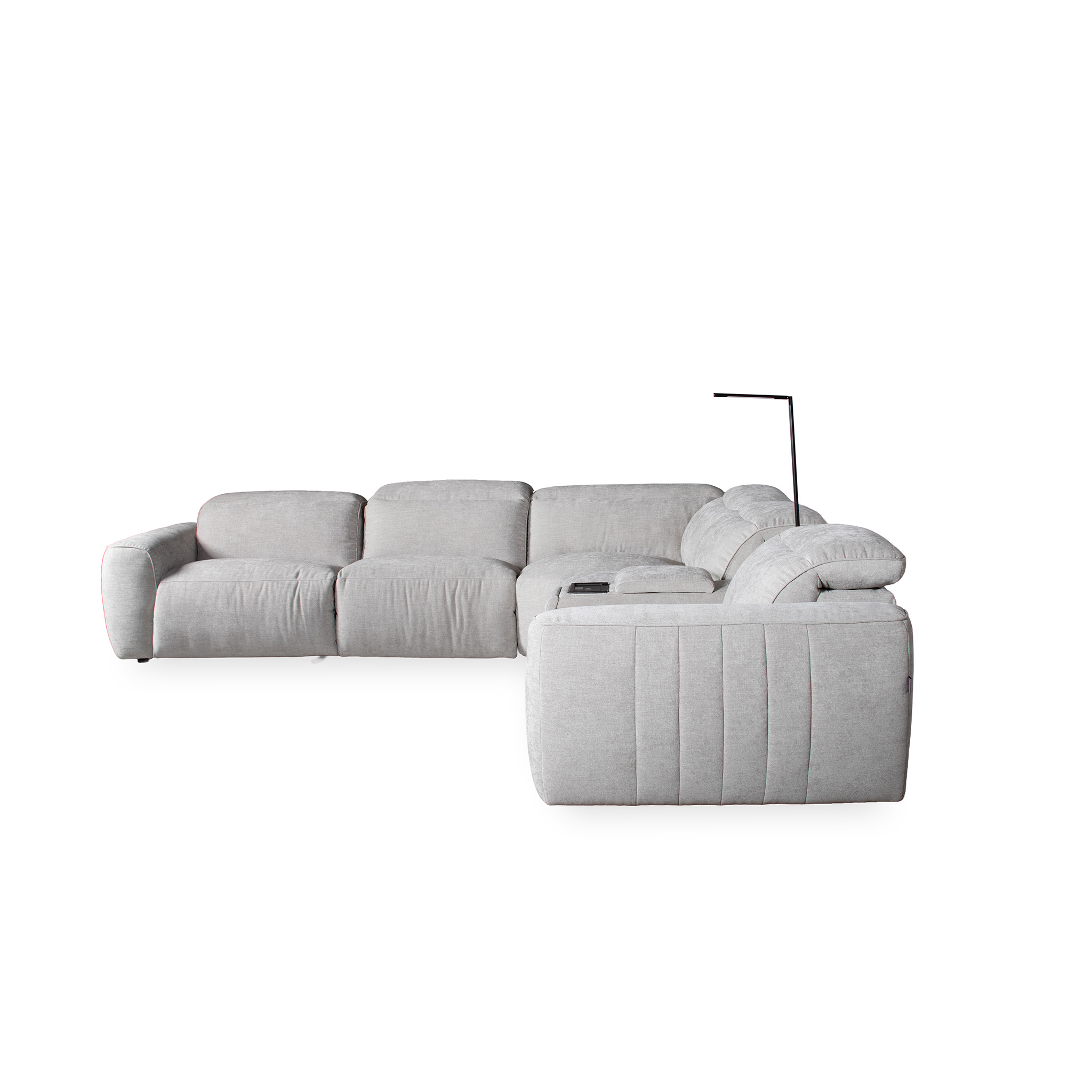 8090845 CNR KM6255 6PCE 2ELECTRIC FABRIC C1008 LIGHT GREY (2)