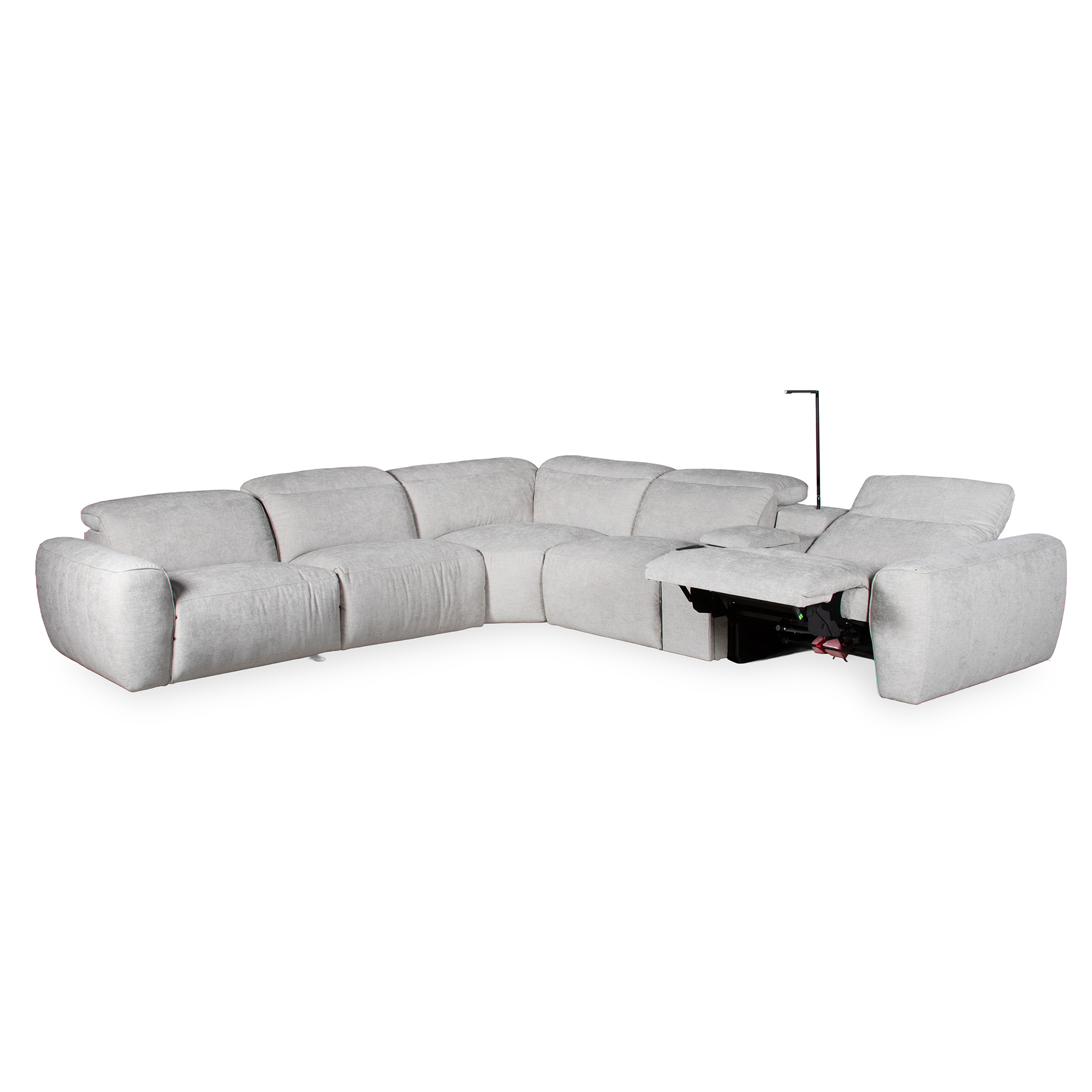 8090845 CNR KM6255 6PCE 2ELECTRIC FABRIC C1008 LIGHT GREY (3)