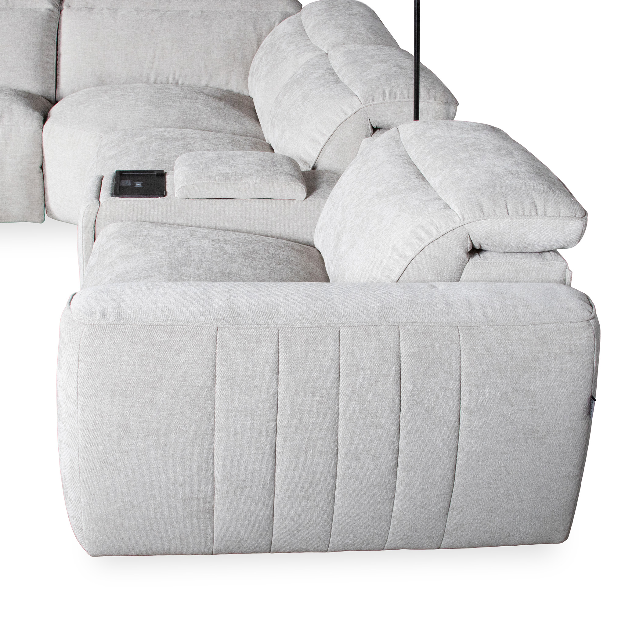 8090845 CNR KM6255 6PCE 2ELECTRIC FABRIC C1008 LIGHT GREY (8)