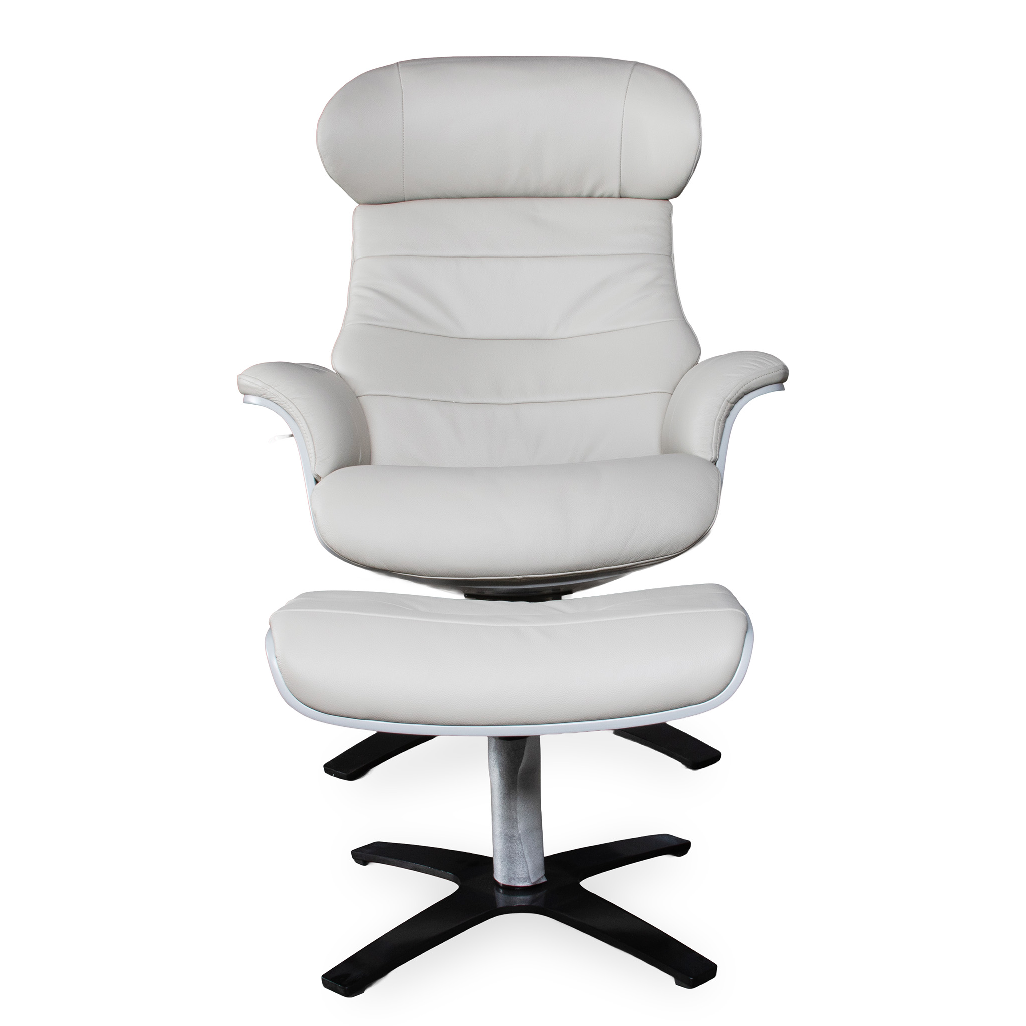 809537 RECLINER A928 WOTTOMAN M9015 STONE SPLIT LEATHER (5)
