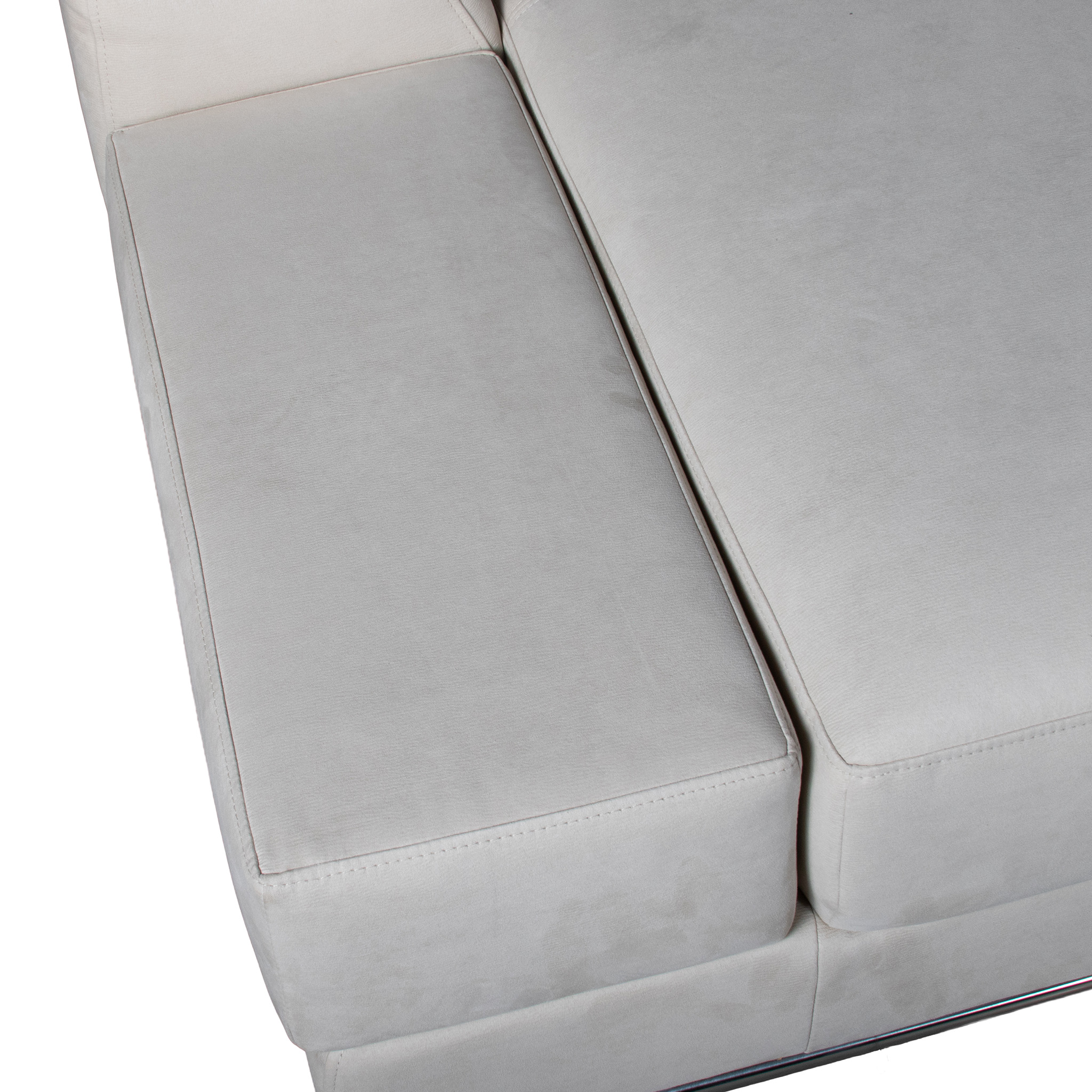80970 CNR 1576 5PCE CHAISE LAF FABRIC C995 BEIGE (5)