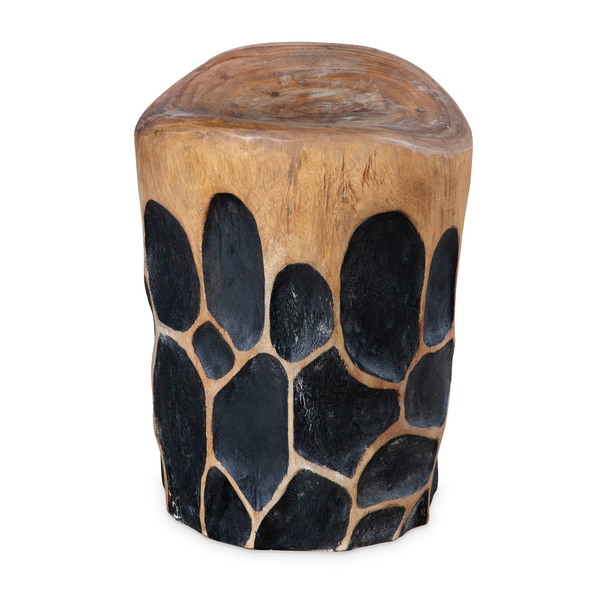 813068 STOOL KENARI SOLID LINES NATURAL MIX BLACK 3545_3