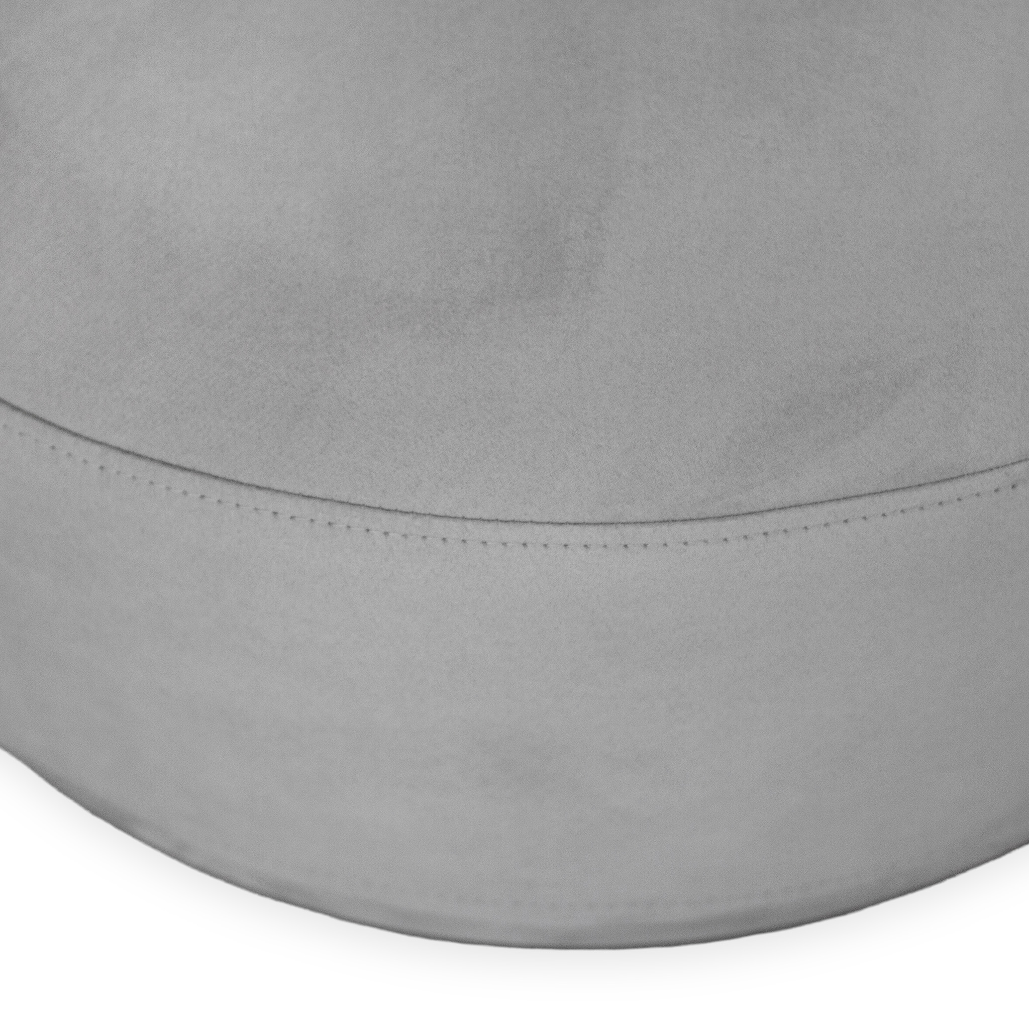 809286 SOFA KF8138 3PC HALF_RND FABRIC C822 LIGHT GREY (3)