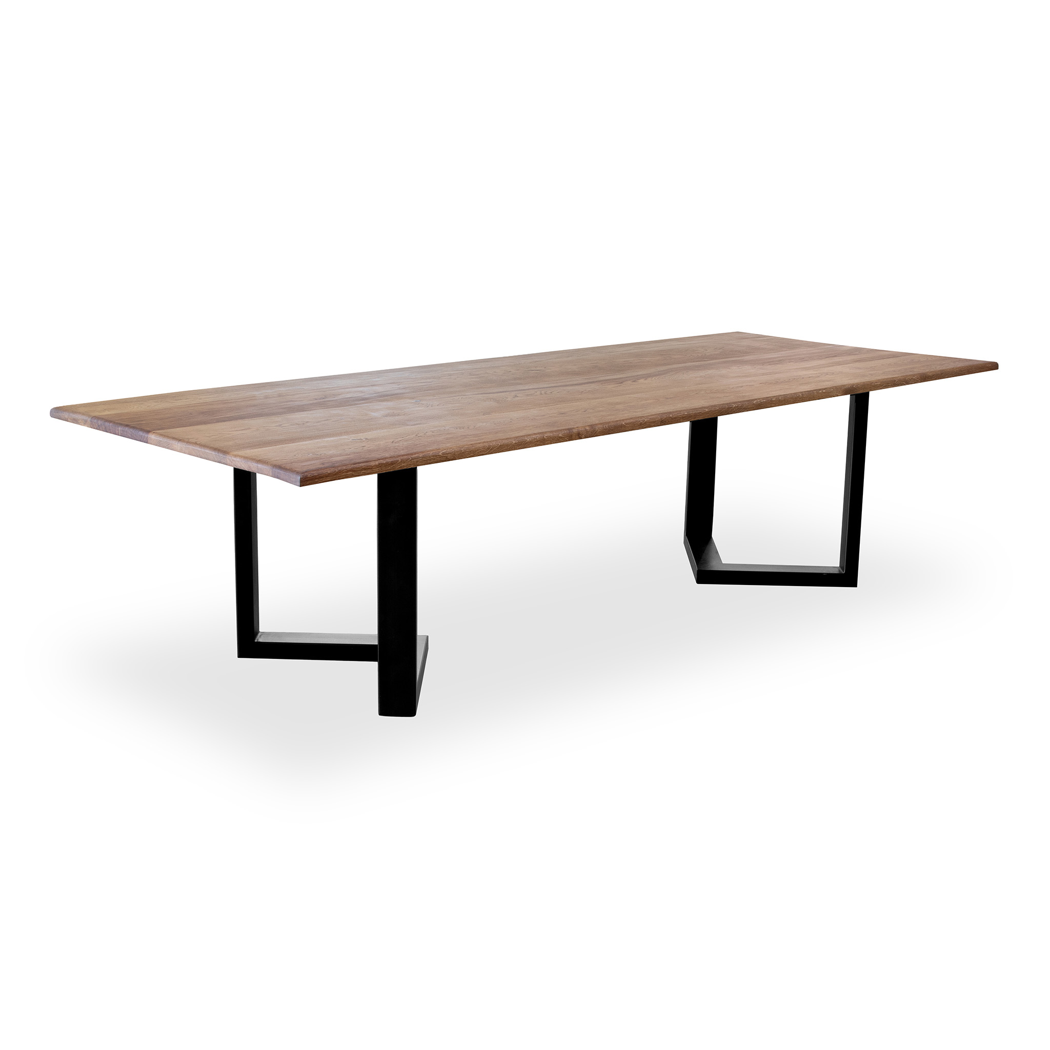 851148 DINING TABLE ZURI OLD TEAK 3000X1100