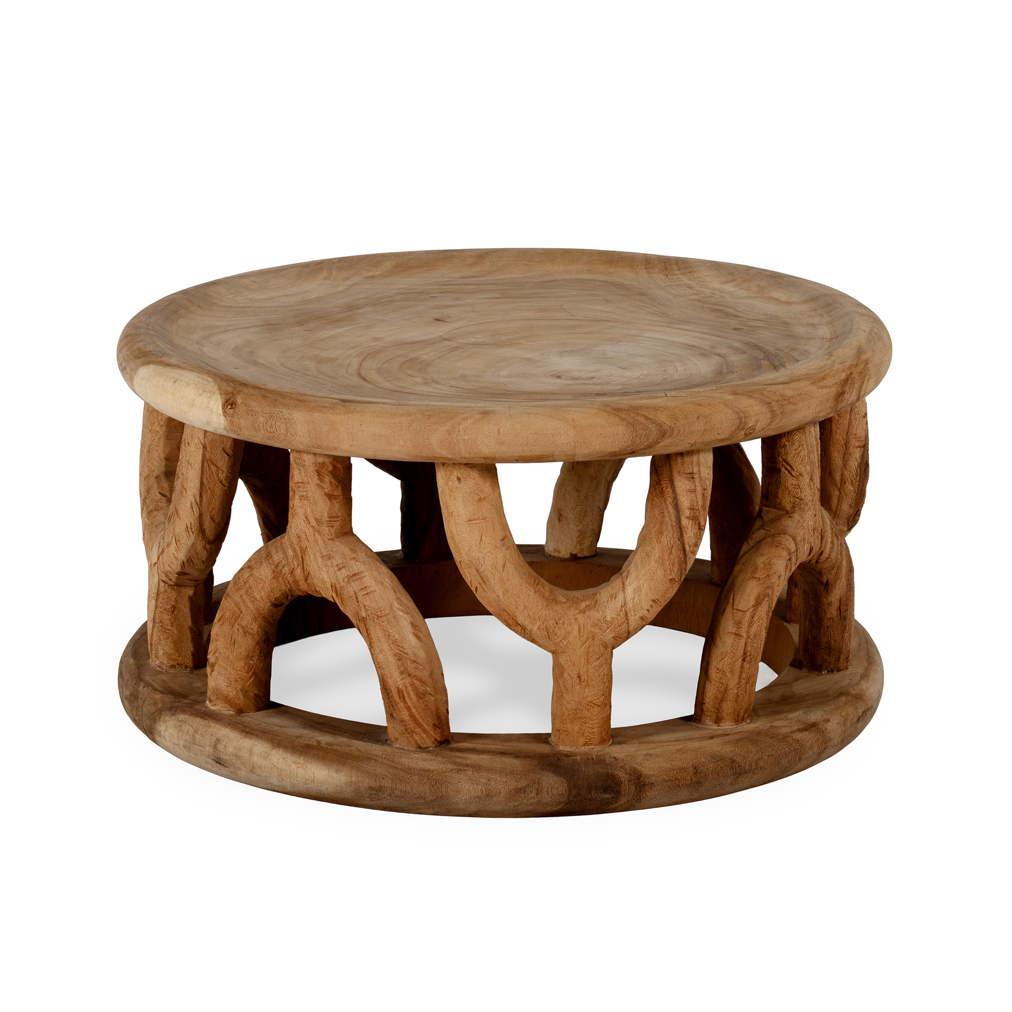 803216 CTB VIVO RND 7035 SOLID MUNGGUR WOOD UNFINISHED (2)